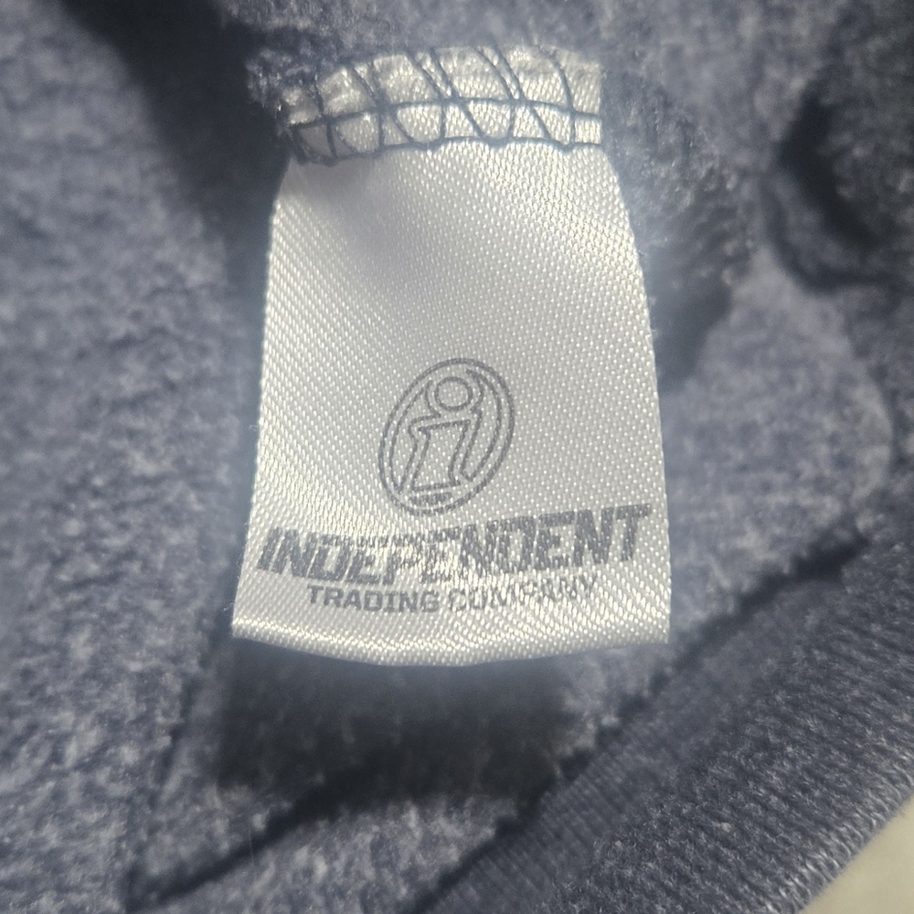 Yeti Logo Pullover Hoodie Blue-Gray Men's Sz M Yeti Coolers Camping Outdoors - Picture 7 of 7